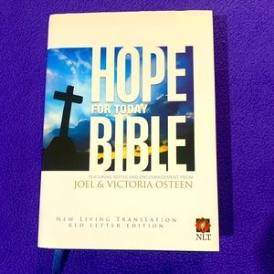 Hope for today Bible Joel Osteen Hardcover
